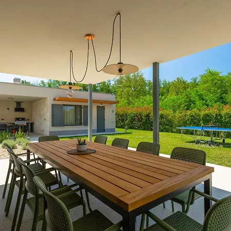 Modern Fritula With Pool In Vizinada Villa